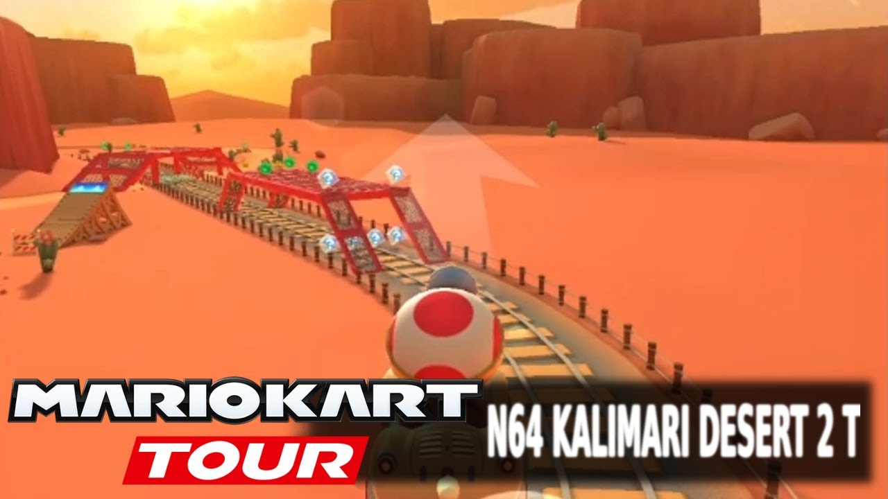 Space Tour 2023 - Metal Mario Cup - N64 Kalimari Desert 2 T | Mario Kart Tour | Ep. 47