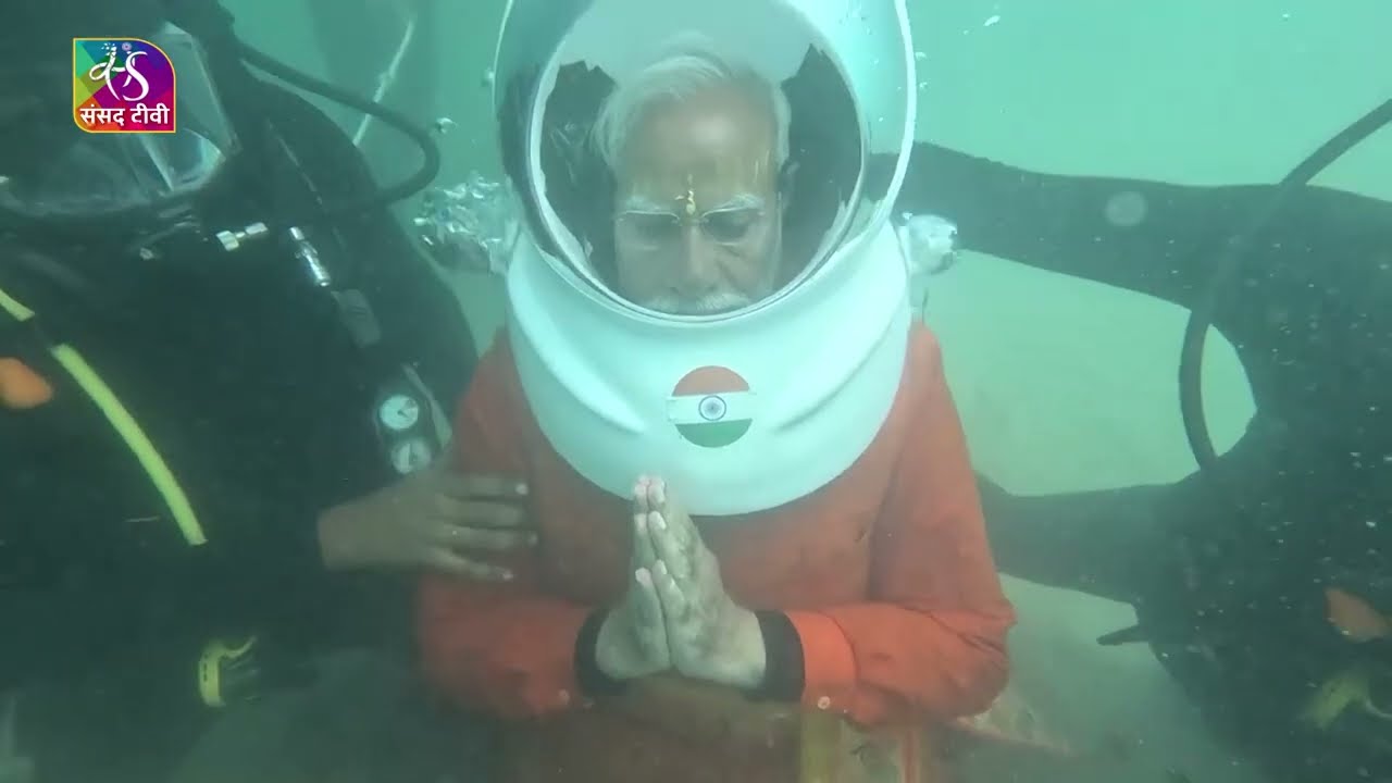 PM modi 's deep sea Dwarka Darshan | 25 February , 2024