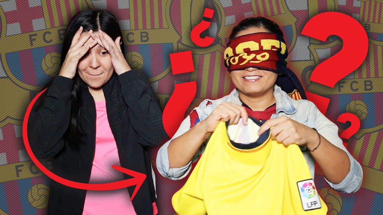 ADIVINA el JERSEY del BARÇA a CIEGAS | Dúo Dinámico