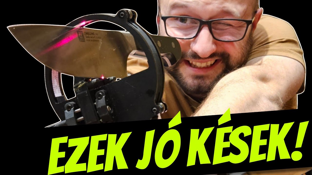 ZWILLING konyhakések – hogyan élezz és hogyan válassz kést? Tormek T8 élezés.