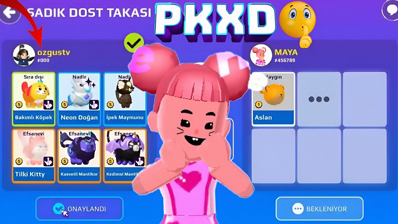 PK XD ÖZGÜŞ TV HESABINA GİZLİCE GİRİP PETLERİNİ KENDİME AKTARDIM ! ŞŞŞT SESSİZ OLUN AMA ! PK XD MAYA
