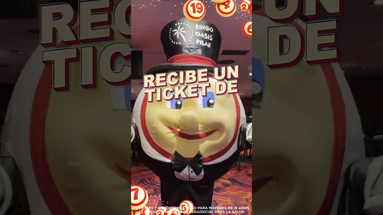 &iexcl;La mejor jugada de bingo esta en Bingo Oasis Pilar! 🥳