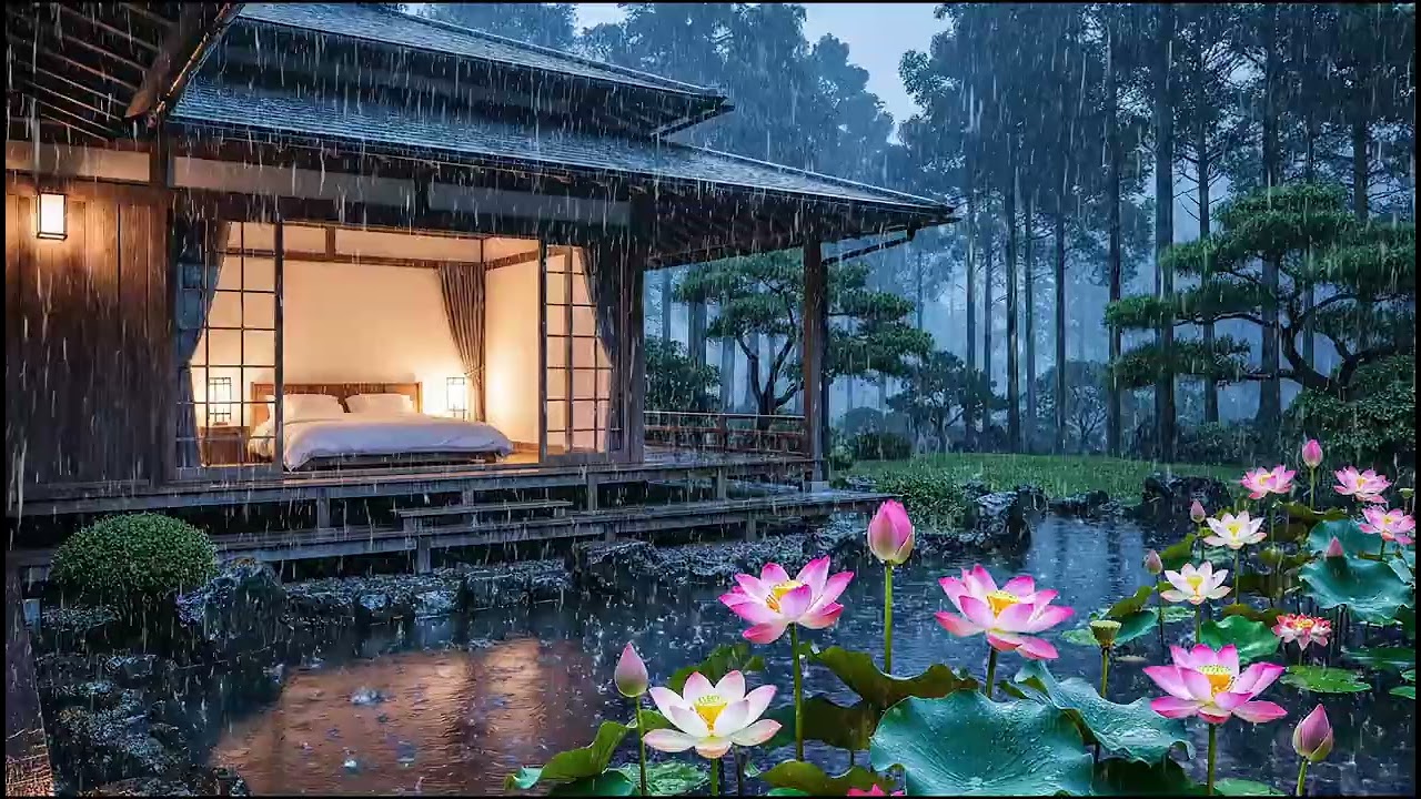 Relaxing Rain Sounds for Deep Sleep | Soft Rain to Calm Your Soul
