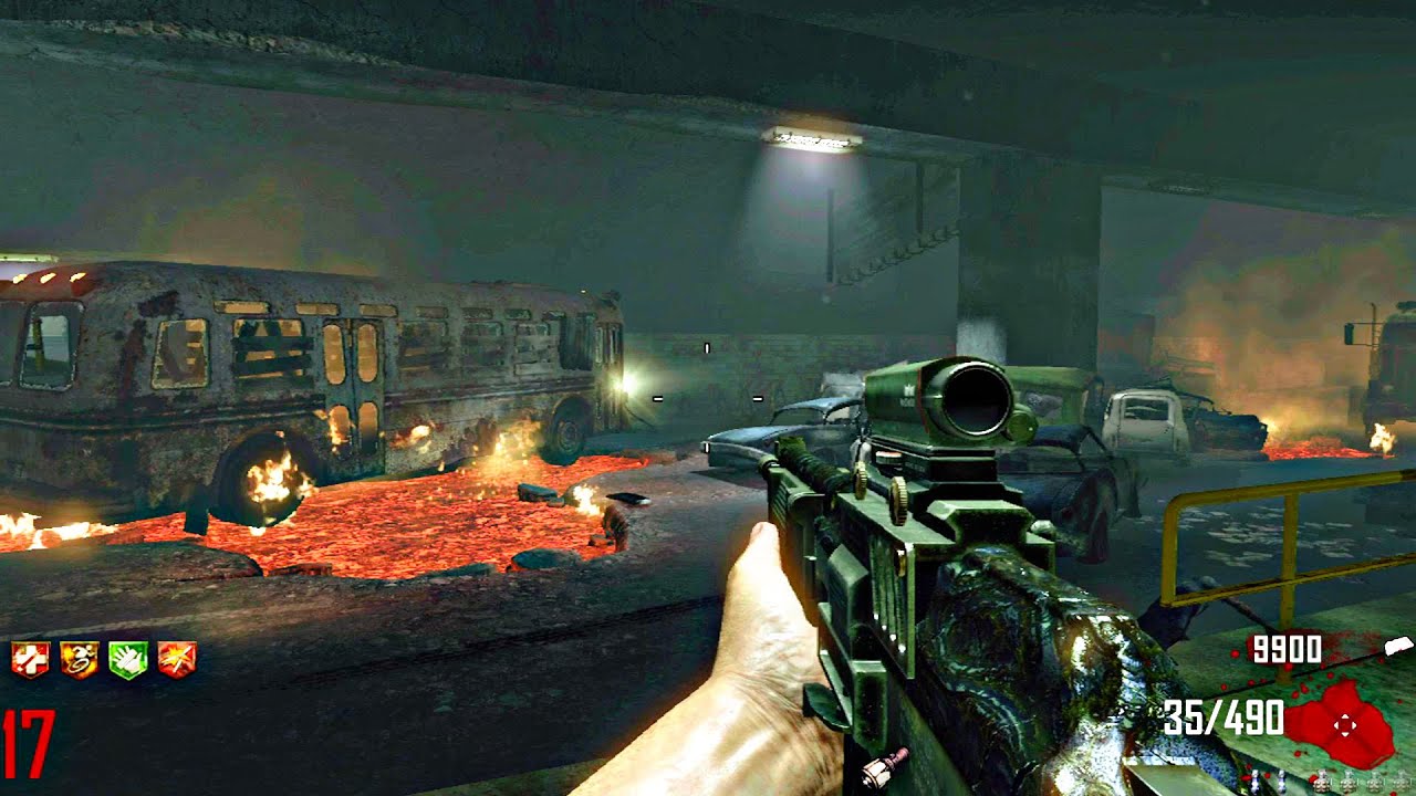 COD BLACK OPS 2 ZOMBIES TRANZIT GAMEPLAY! (NO COMMENTARY)