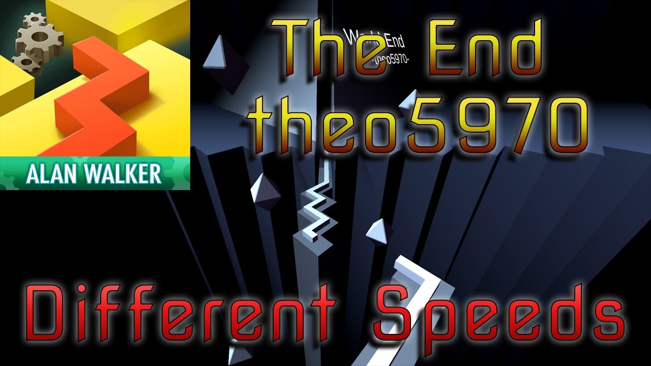 Dancing Line The End - theo5970 (Different Speeds)