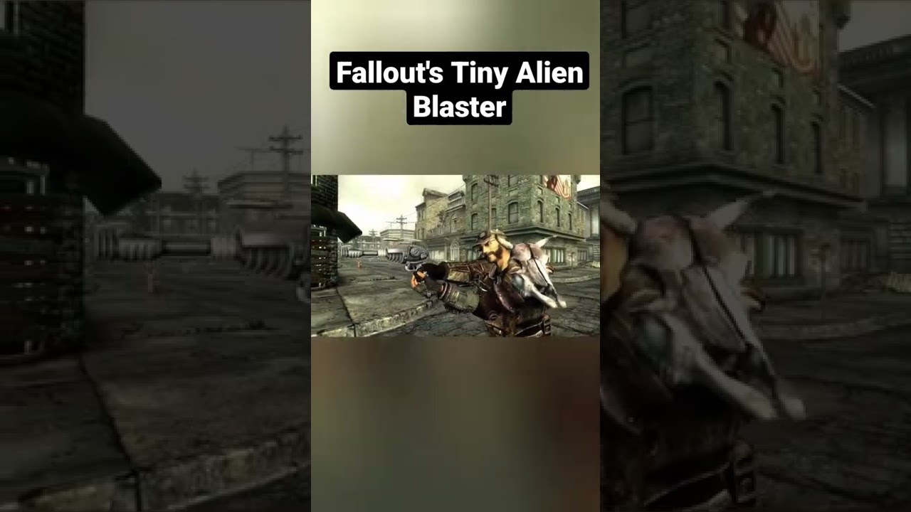 Fallout 3's Tiny Alien Blaster We Almost Got