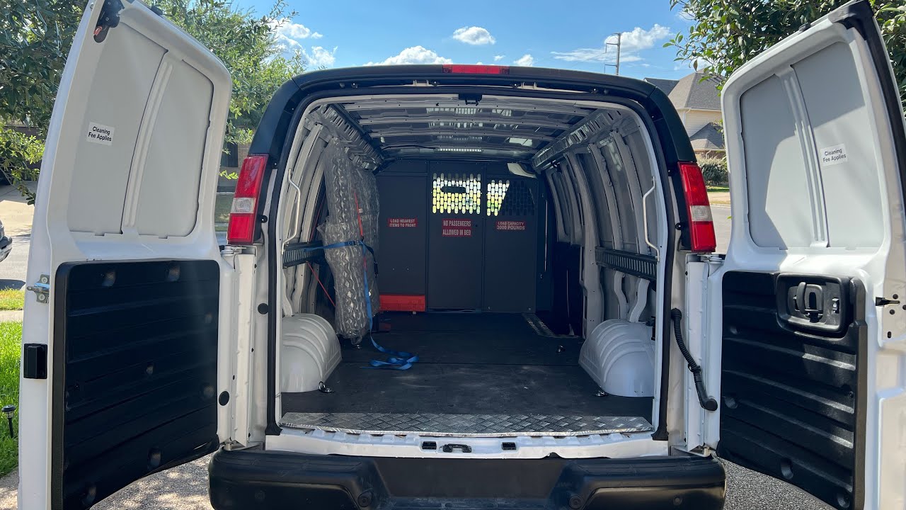 Home Depot Cargo Van - What’s Inside to Tie Your Load