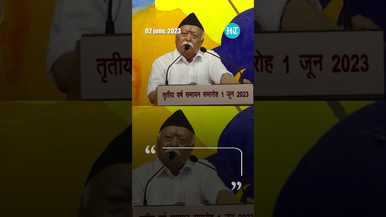 'Islam Practiced Safely Only In India': RSS Chief Mohan Bhagwat