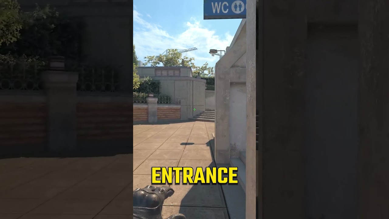 LEARN THIS CT PLAYGROUND MOLLY AT THE START OF THE ROUND ON OVERPASS #counterstrike2 #cs2