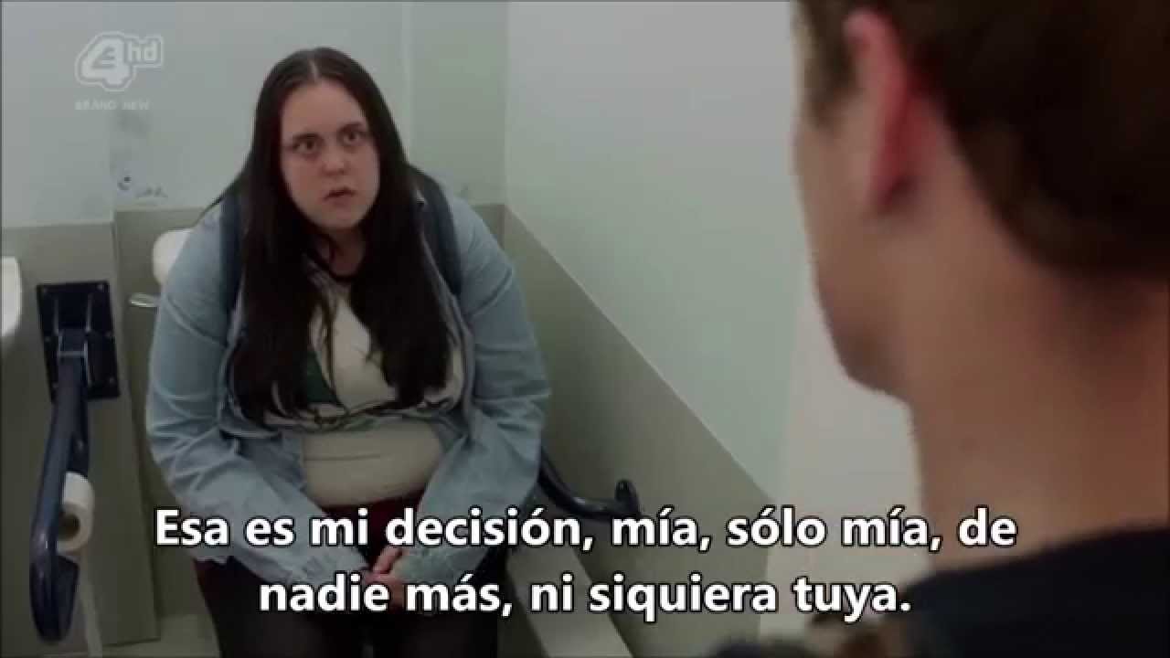 My Mad Fat Diary - Escena ba&ntilde;o Finn y Rae 2x02