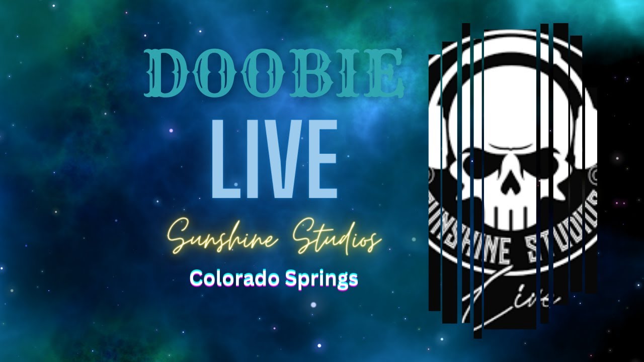 Artist #doobie live in Colorado Springs at Sunshine studio.