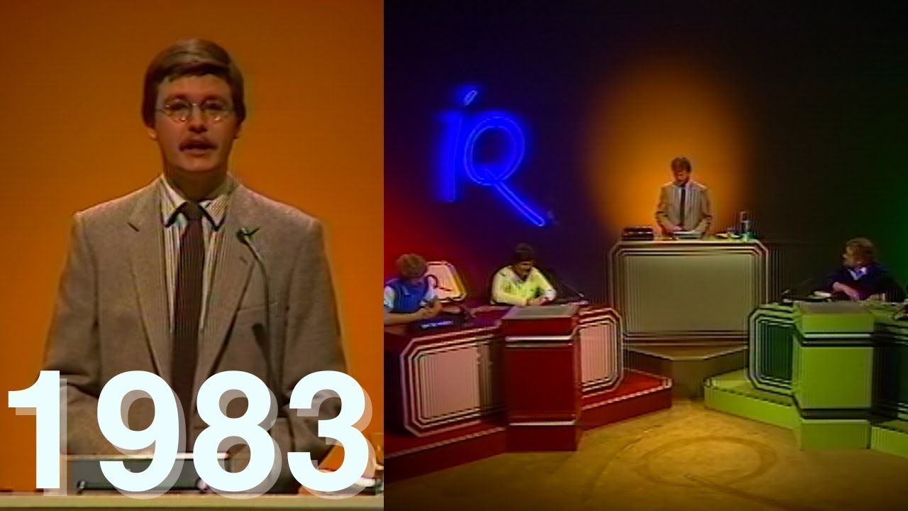 BRT 1 | De IQ-Kwis | Herman van Molle | Quiz | Spelshow (15.11.1983)
