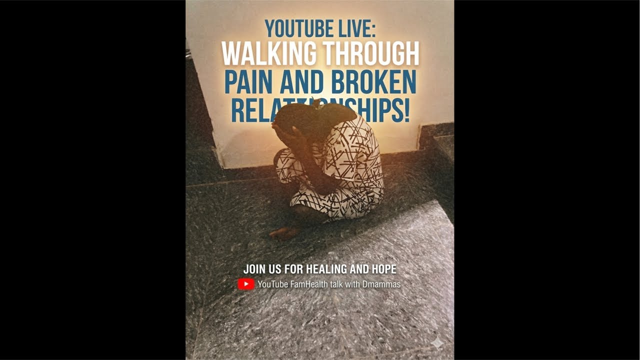 Walking THROUGH pain and broken relationships 😢😢😔