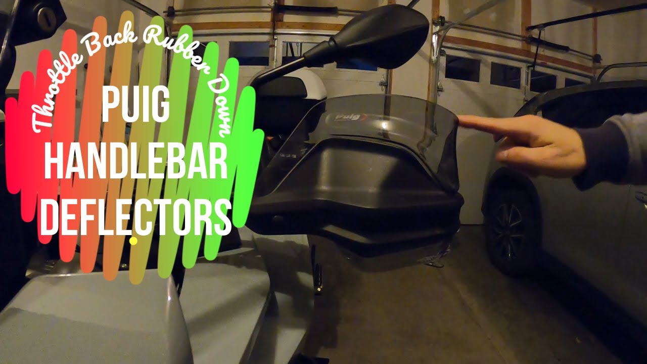 2020 BMW S1000XR Puig Handlebar Deflector Install