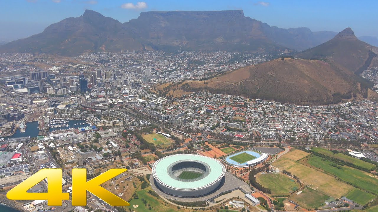 4K | Cape Town helicopter flight