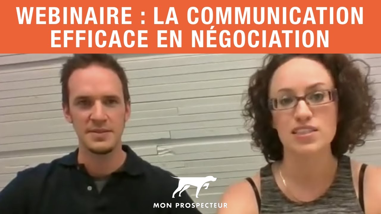 La communication efficace en négociation - Webinaire