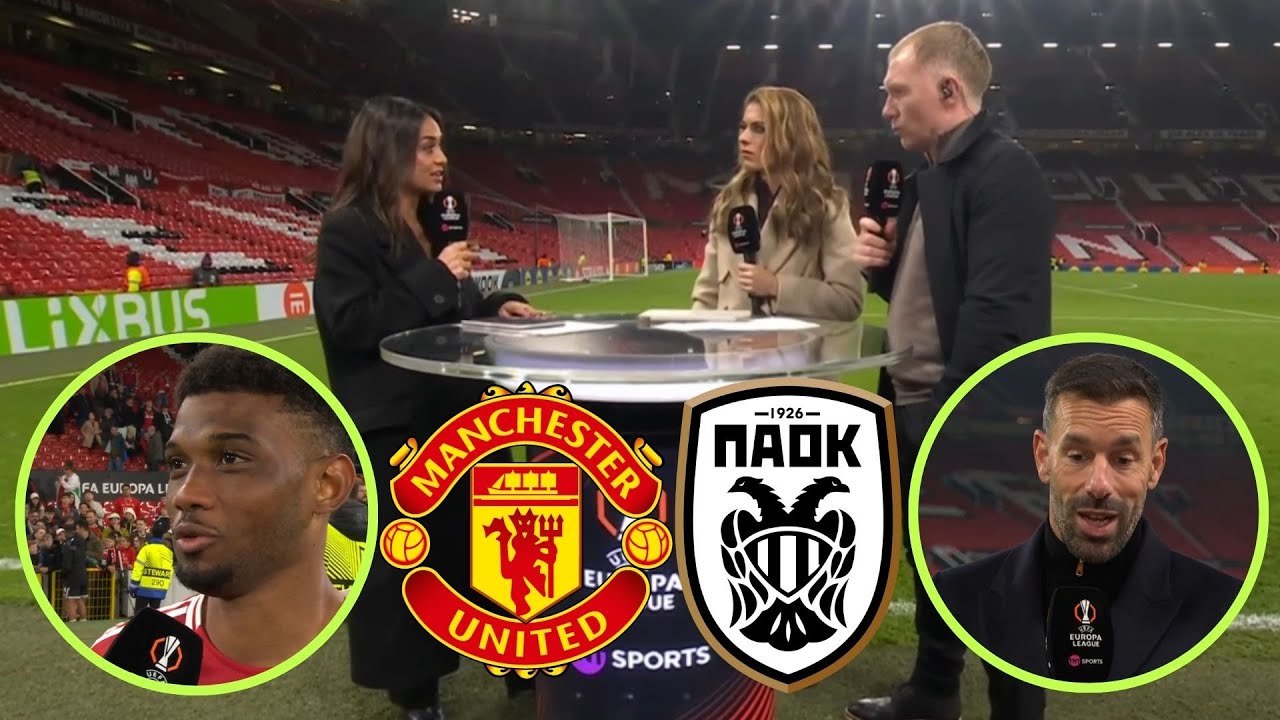 Manchester United vs Paok 2-0 Post Match Analysis UEL | Amad Diallo, Ruud van Nistelrooy Reactions