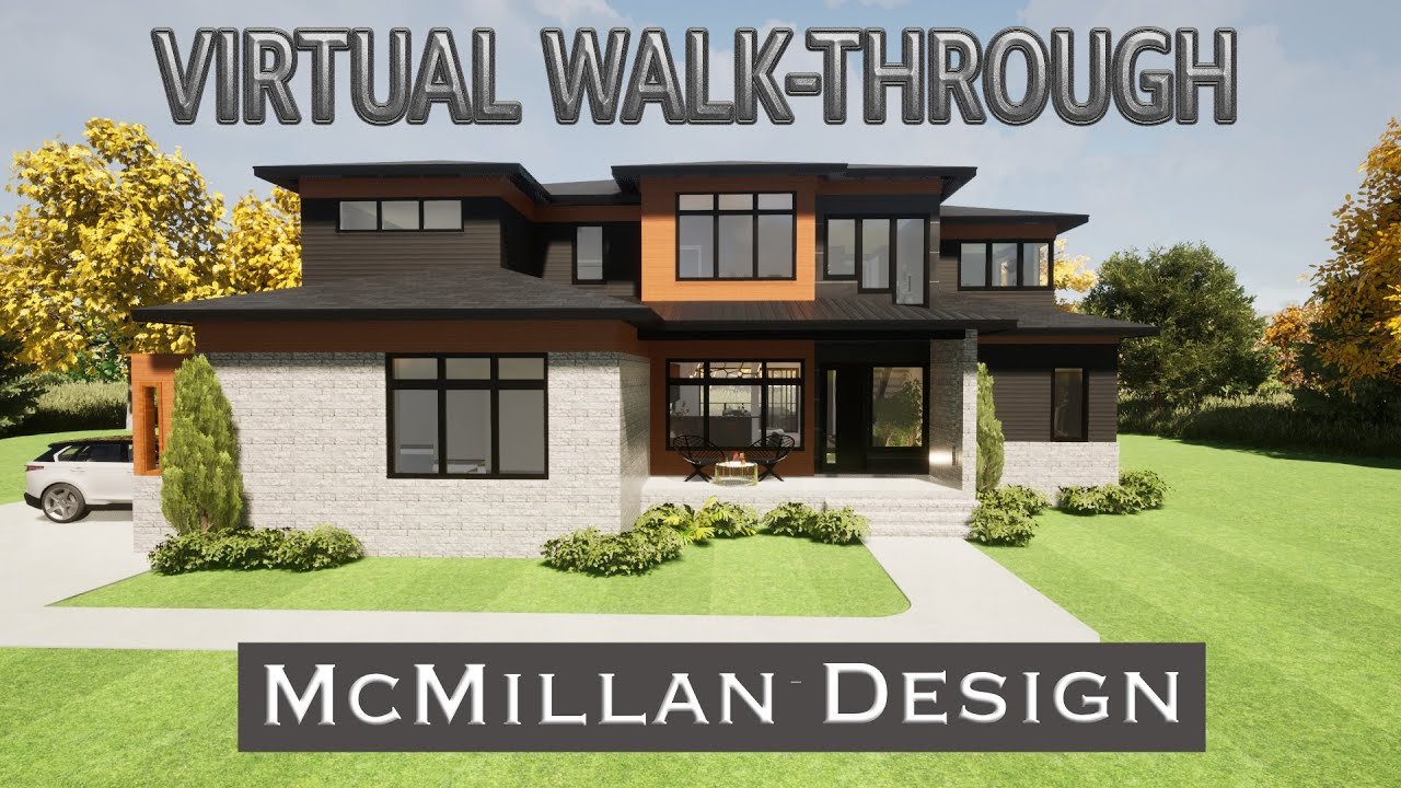 Modern Prairie Home Design- Virtual Walk-through