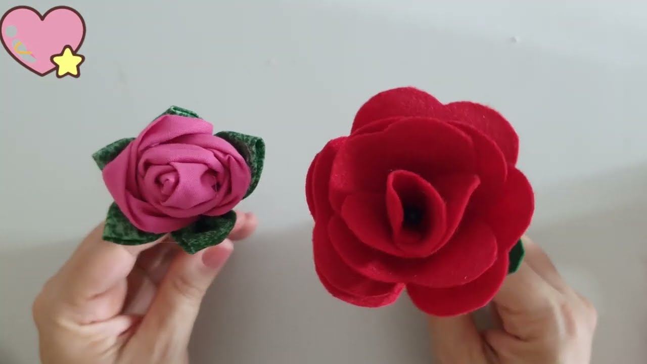 IDEIA Make a Flower Pencil in 10 Minutes | DIY Rose Pens Topper | Pen Flowers | by Fluffy Hedgehog