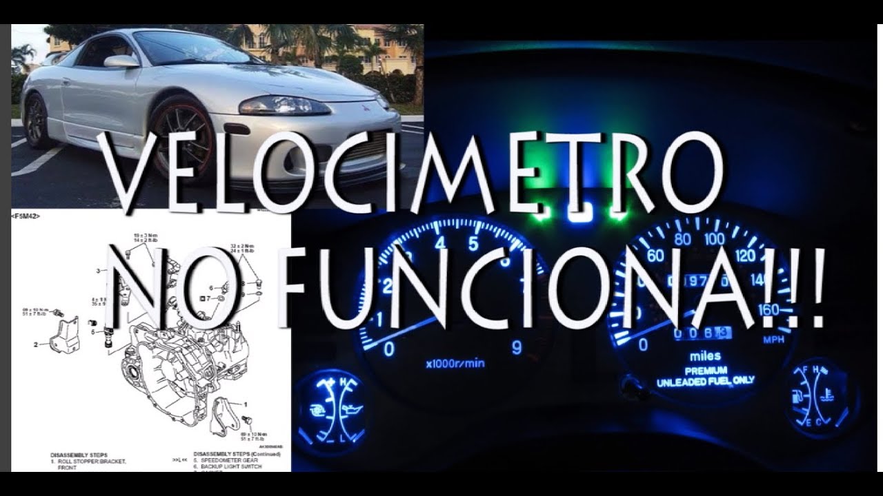SOLUCION!!! Mi Carro No Marca Las Millas (Eclipse 99 2G)