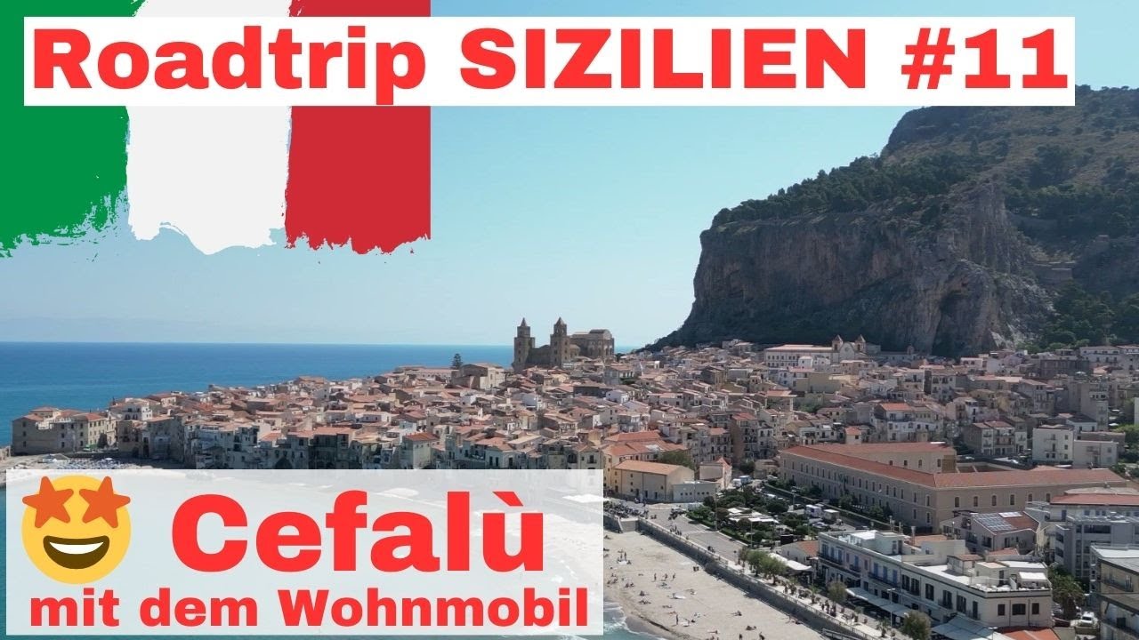 🌞 Sizilien - Cefalù mit dem Wohnmobil, Stellplatz in den Bergen