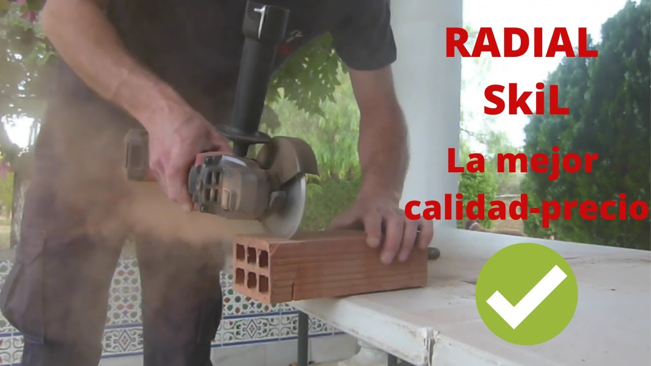 RADIAL SKIL 20V MAX / MEJOR CALIDAD-PRECIO