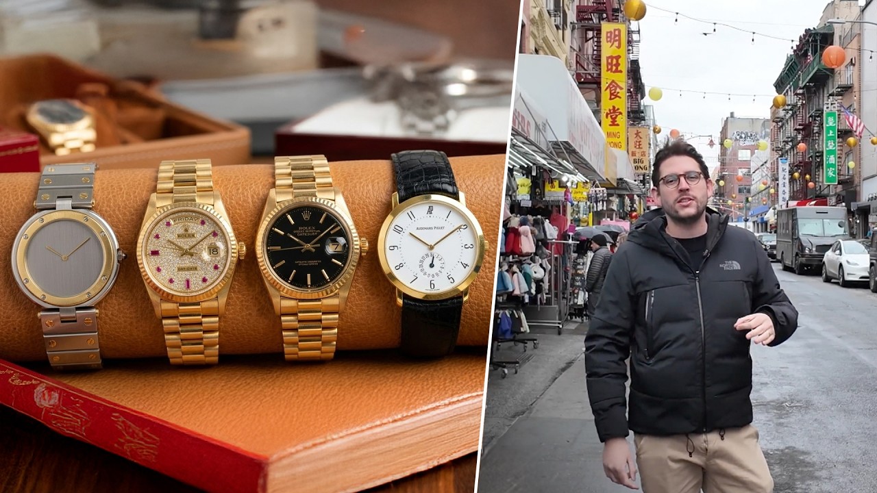 GARIMPANDO RELÓGIOS VINTAGE EM CHINATOWN E NA 47TH STREET | VLOG