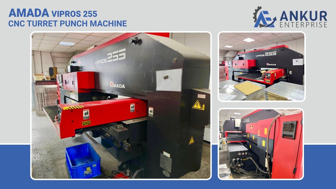 CNC Turret Punch - Amada (Japan) VIPROS 255