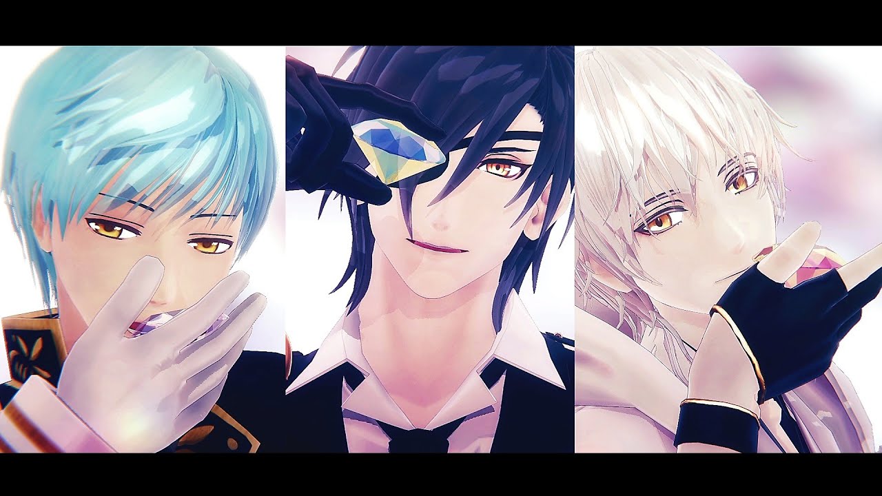 【MMD刀剣乱舞】jewel【一期・燭台切・鶴丸】