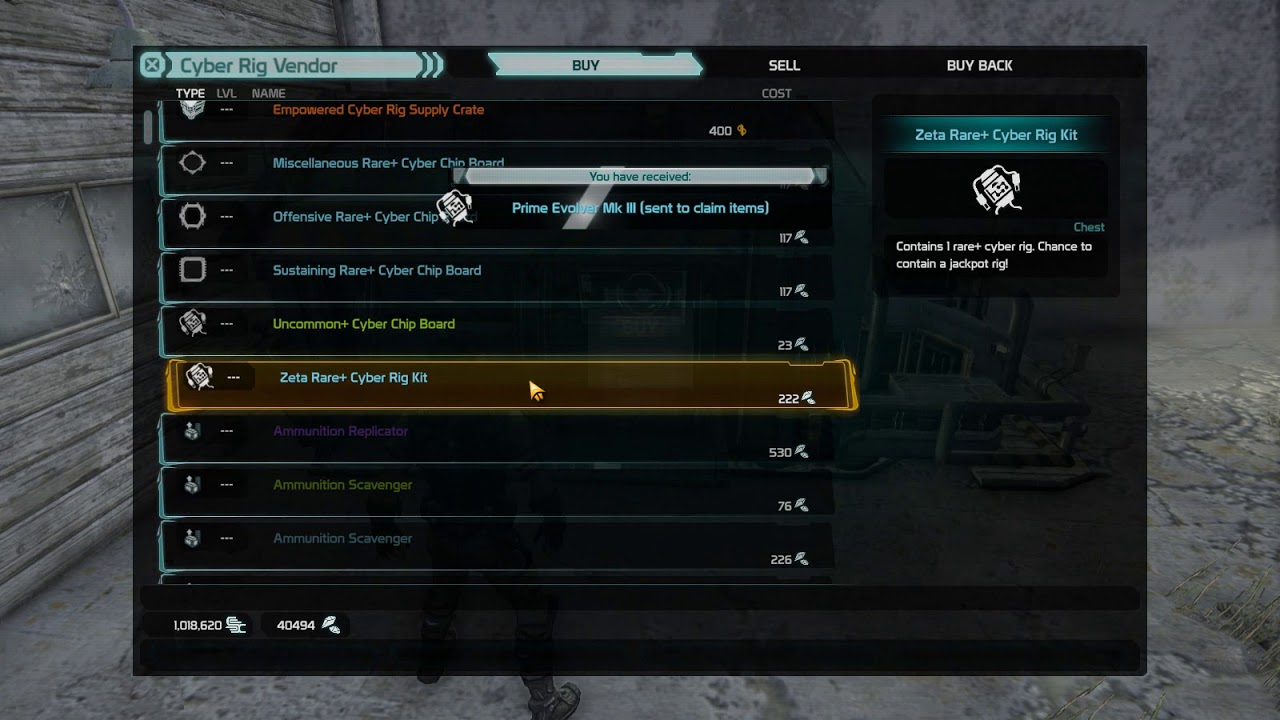 100k Silicon Shards - 2 jp rigs