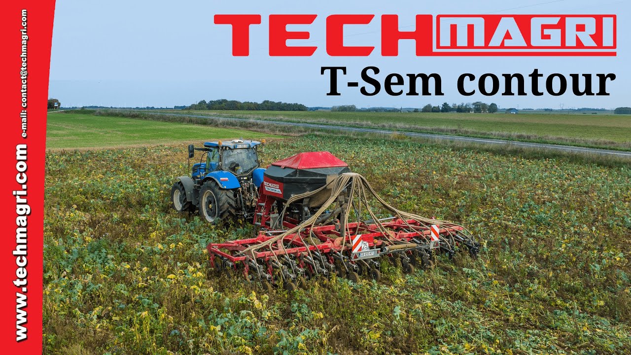 Semoir SD TECHMAGRI T-Sem Contour # semidirect