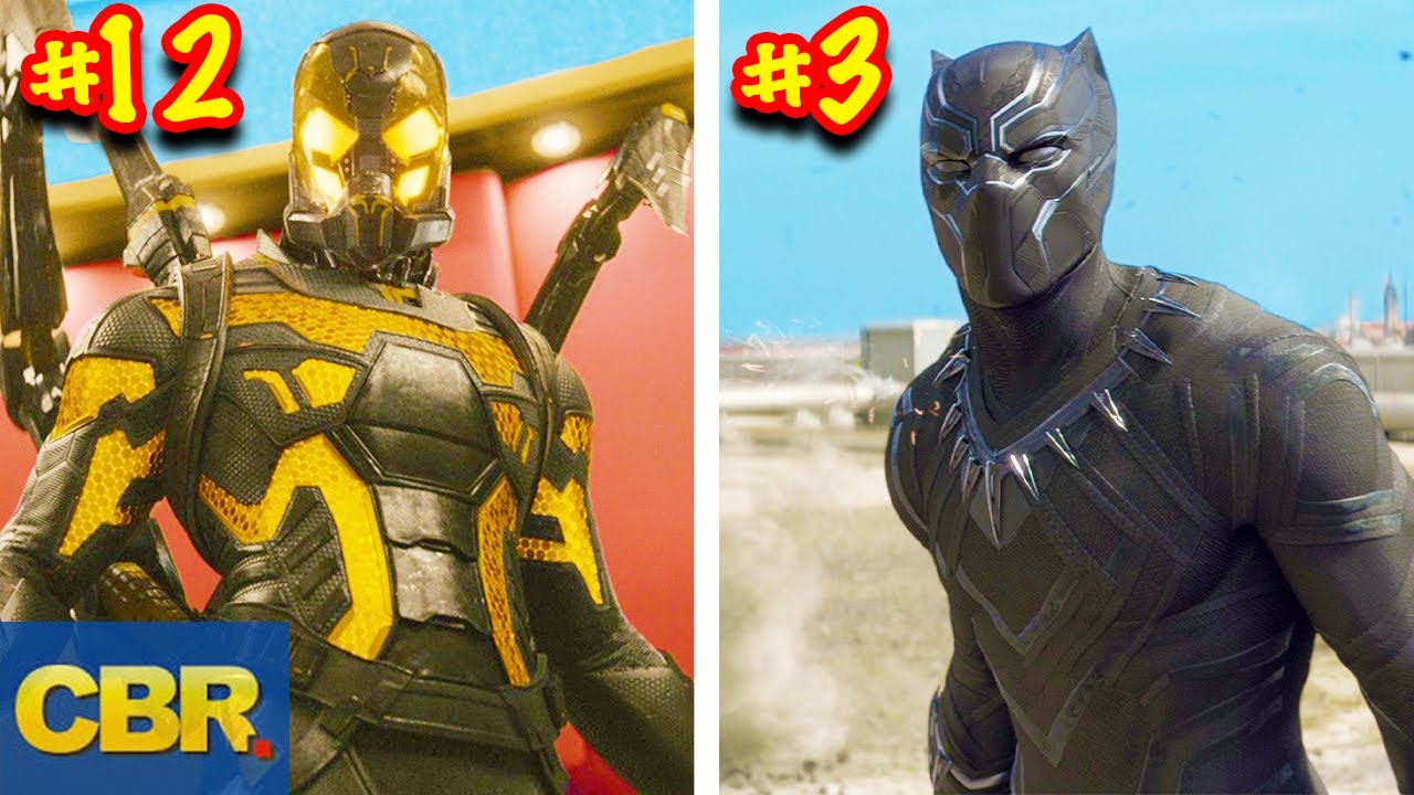 MCU Characters Suits Ranked From Worst To Best Looking
