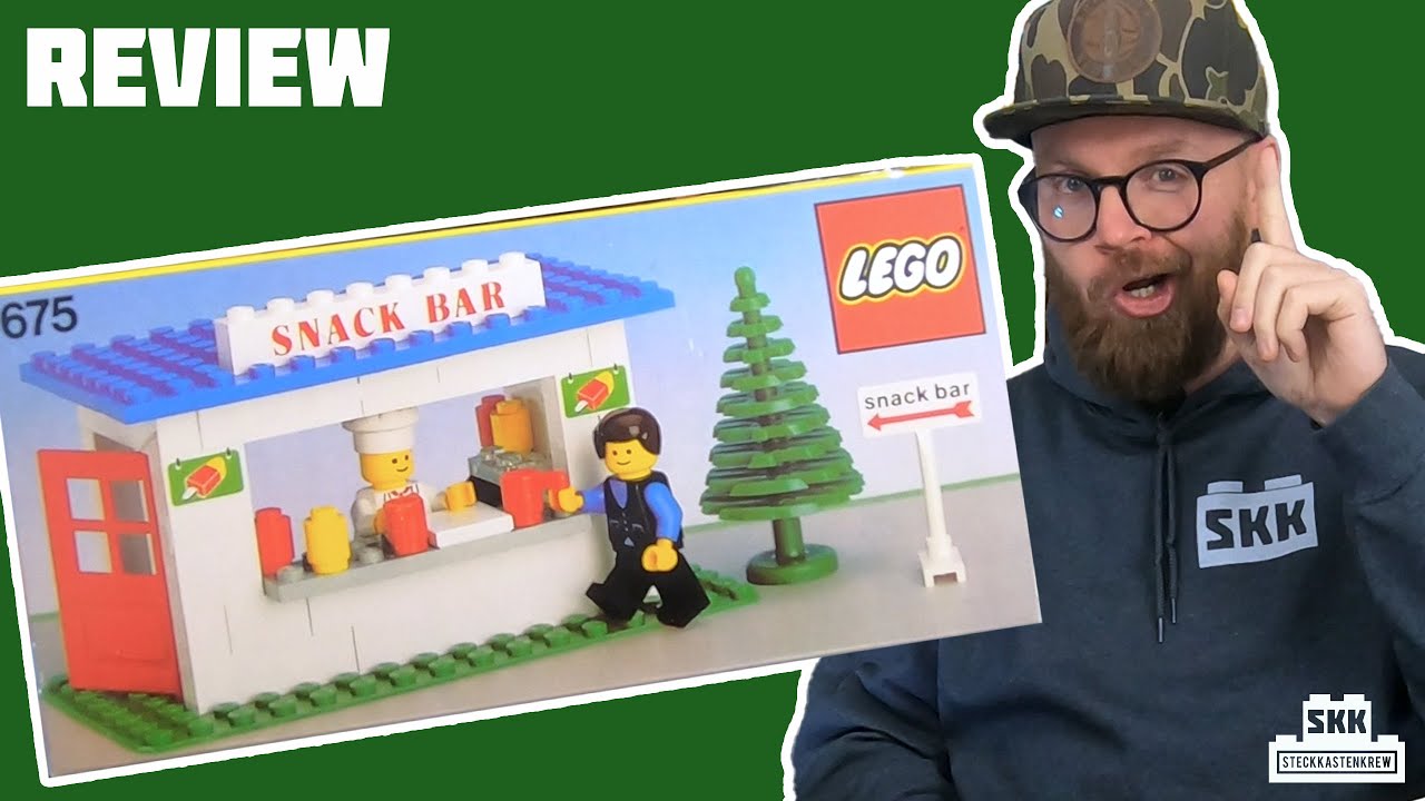 Die erste Snackbar hatte lecker bedruckte Teile: LEGO® 675 von 1979 [Review]