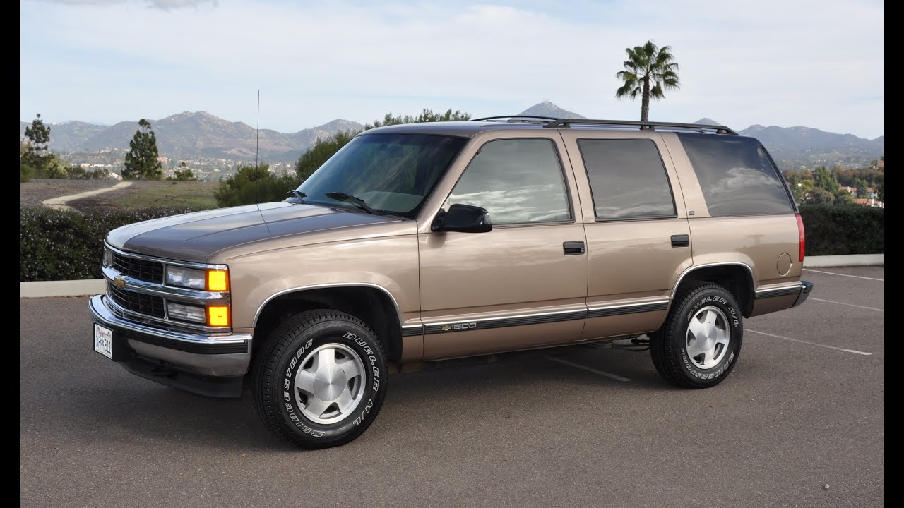 1996 Chevy Tahoe Exterior Walk Around Video