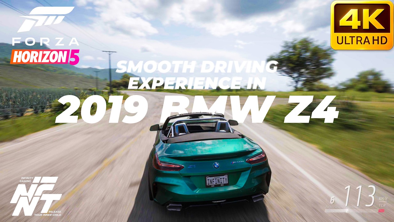 Smooth BMW Z4 Drive | 4K 60FPS Gameplay | Forza Horizon 5