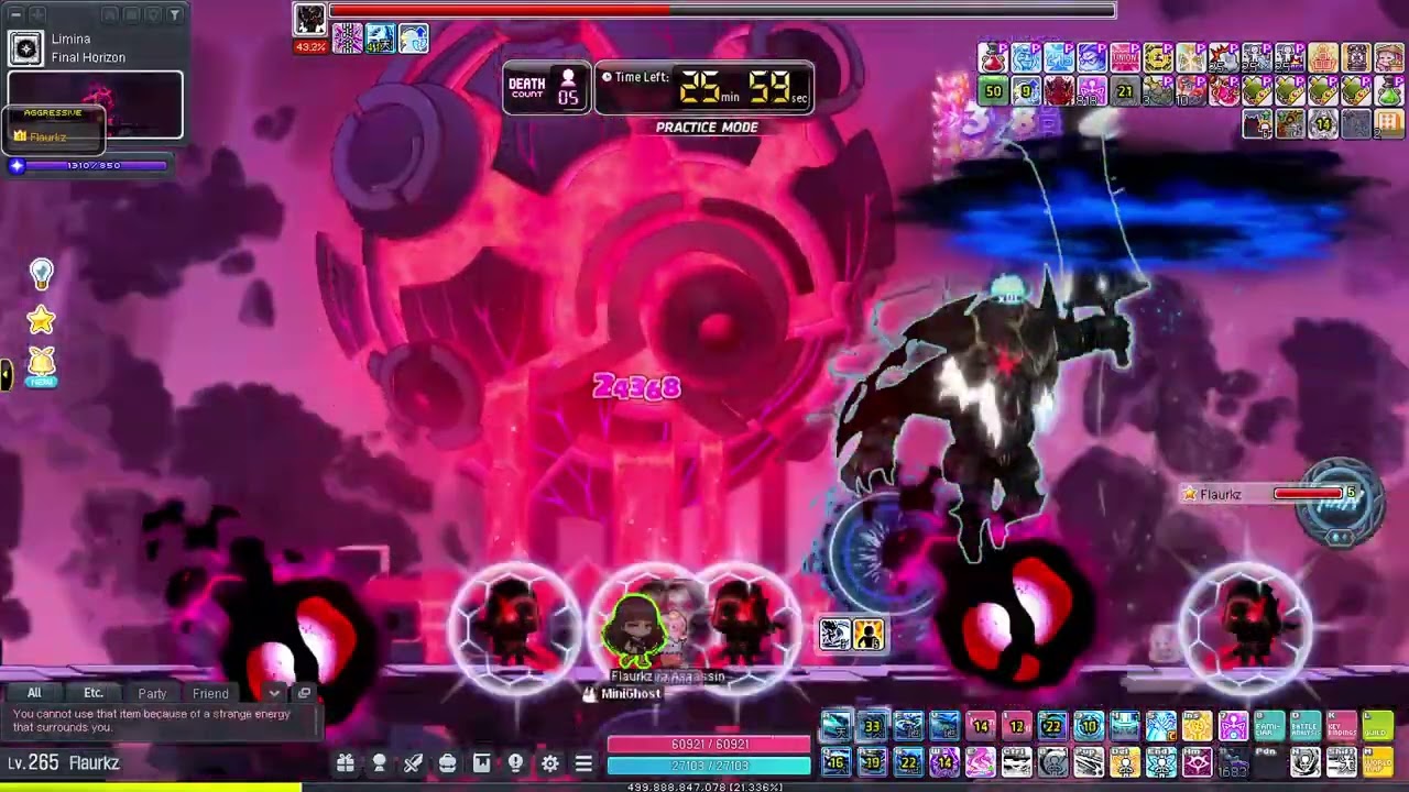 [GMS Hyperion] Mo Xuan Hard Darknell Solo 65m cp 6:46. lol