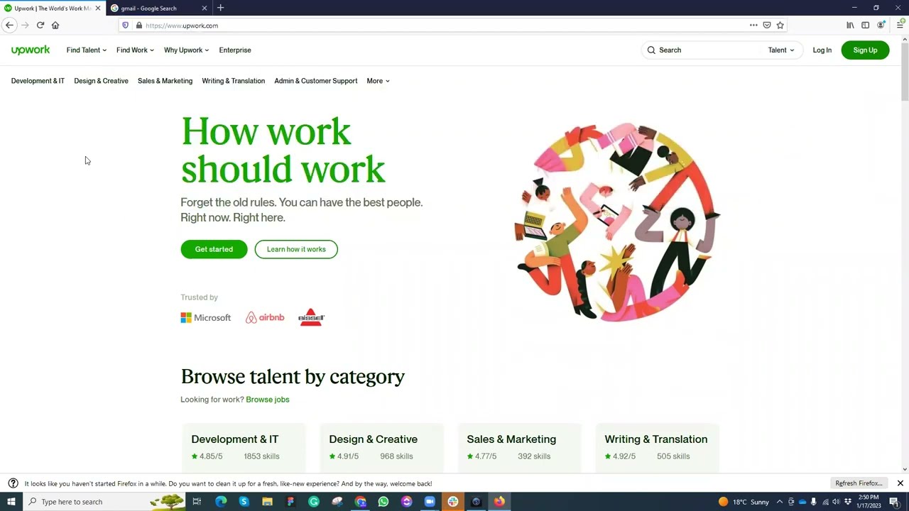 How to become buyer on Upwork, Create a job on Upwork, Invite and Hire Upwork Freelancer?