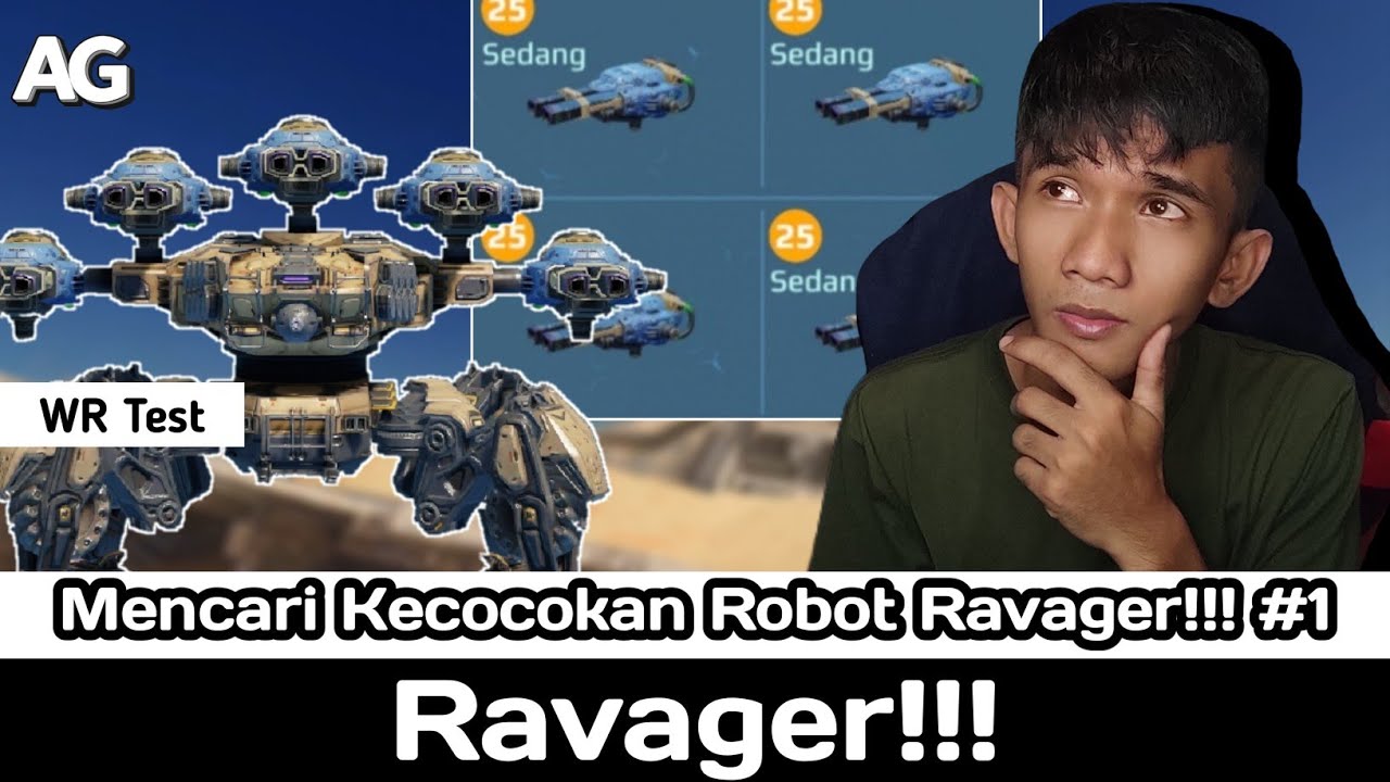 Mencari Kecocokan Robot Ravager!!! #1 | War Robots PvP Multiplayer | War Robots