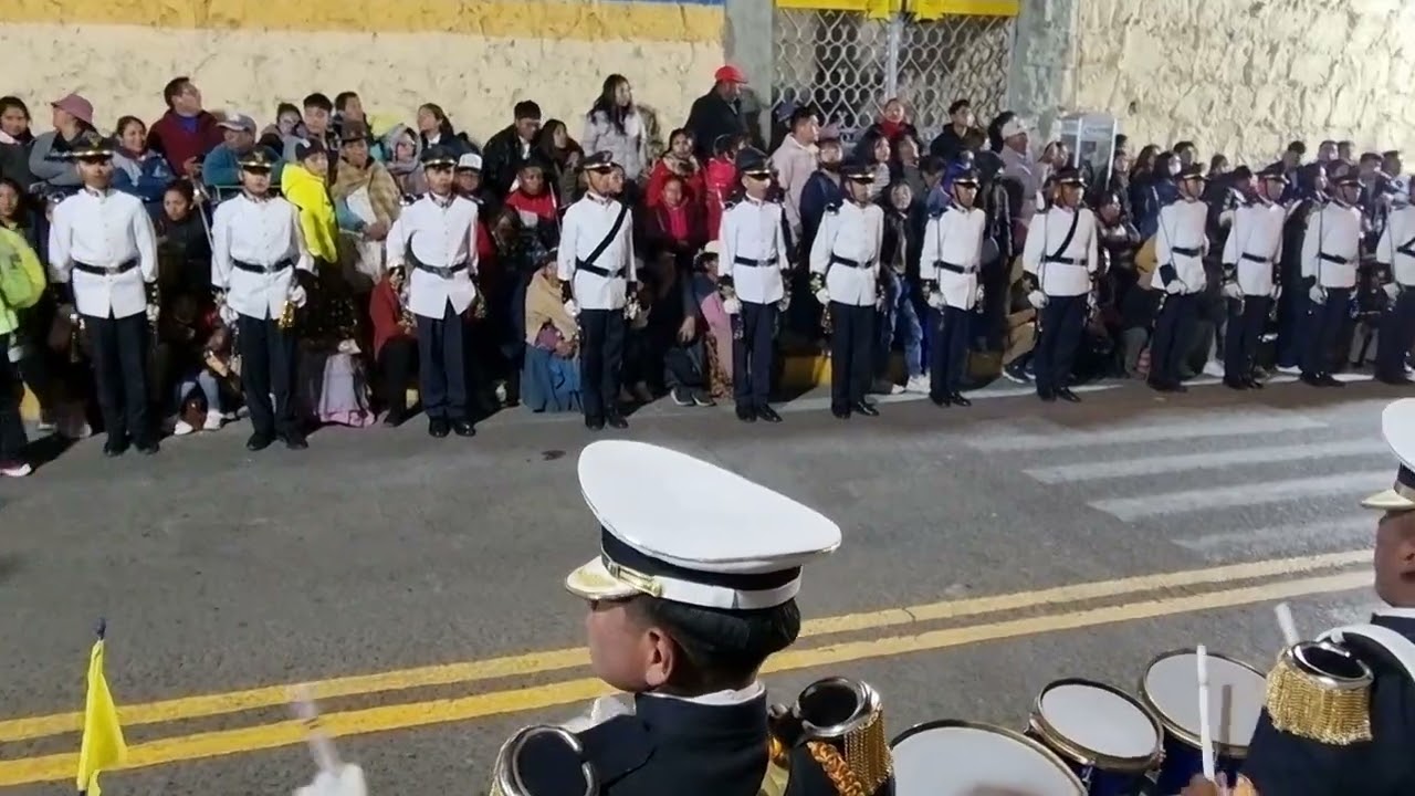 Aniversario 64 Col. Antonio José de Sainz desfile teas septiembre 2024 Oruro