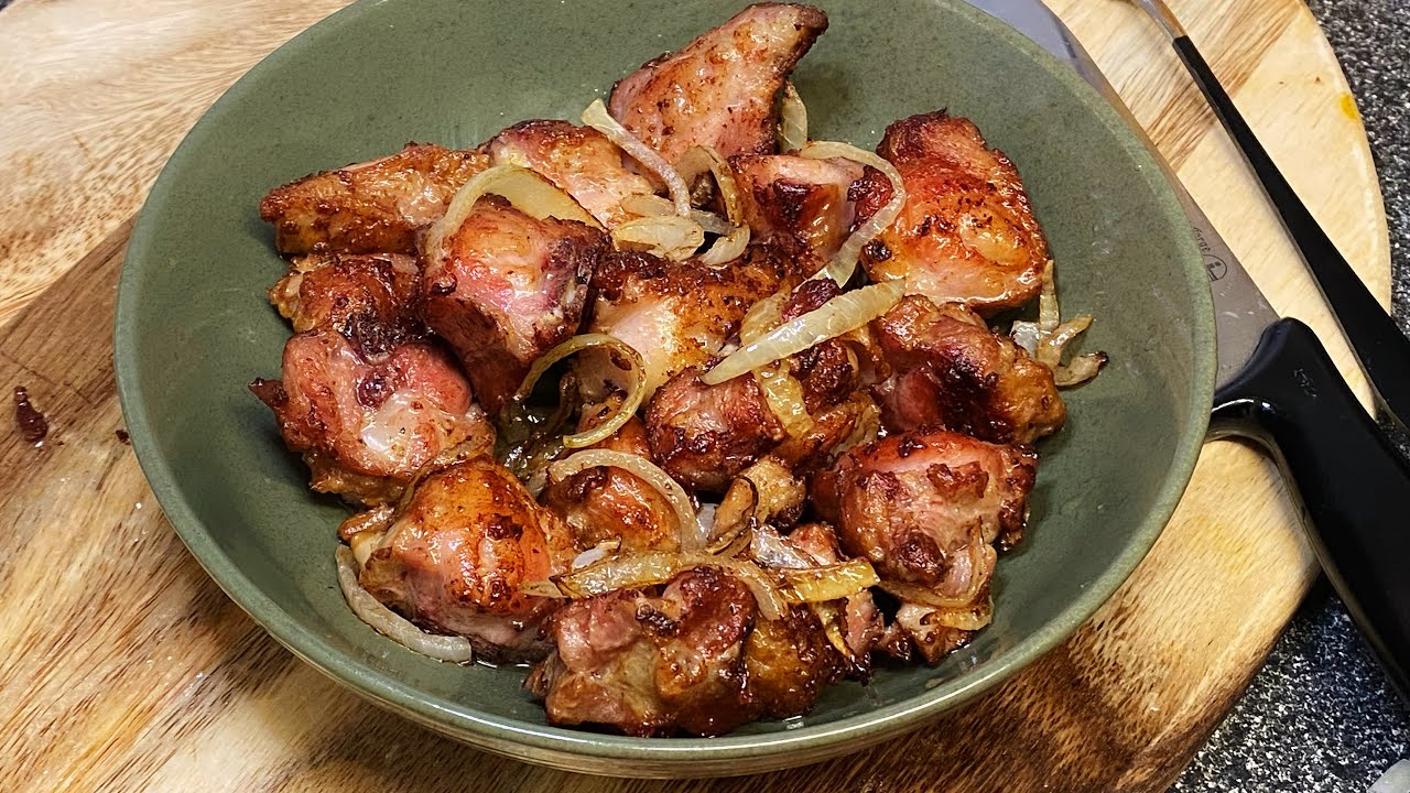 Fried Turkey Tail Recipe| Congolese Dindon