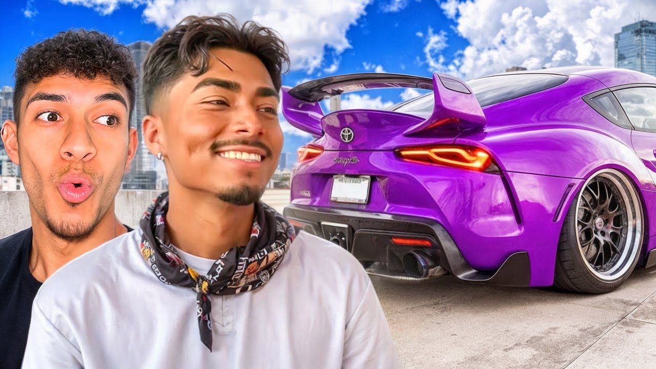 I SECRETLY WRAPPED MY FRIEND'S SUPRA *CRAZY REACTION*