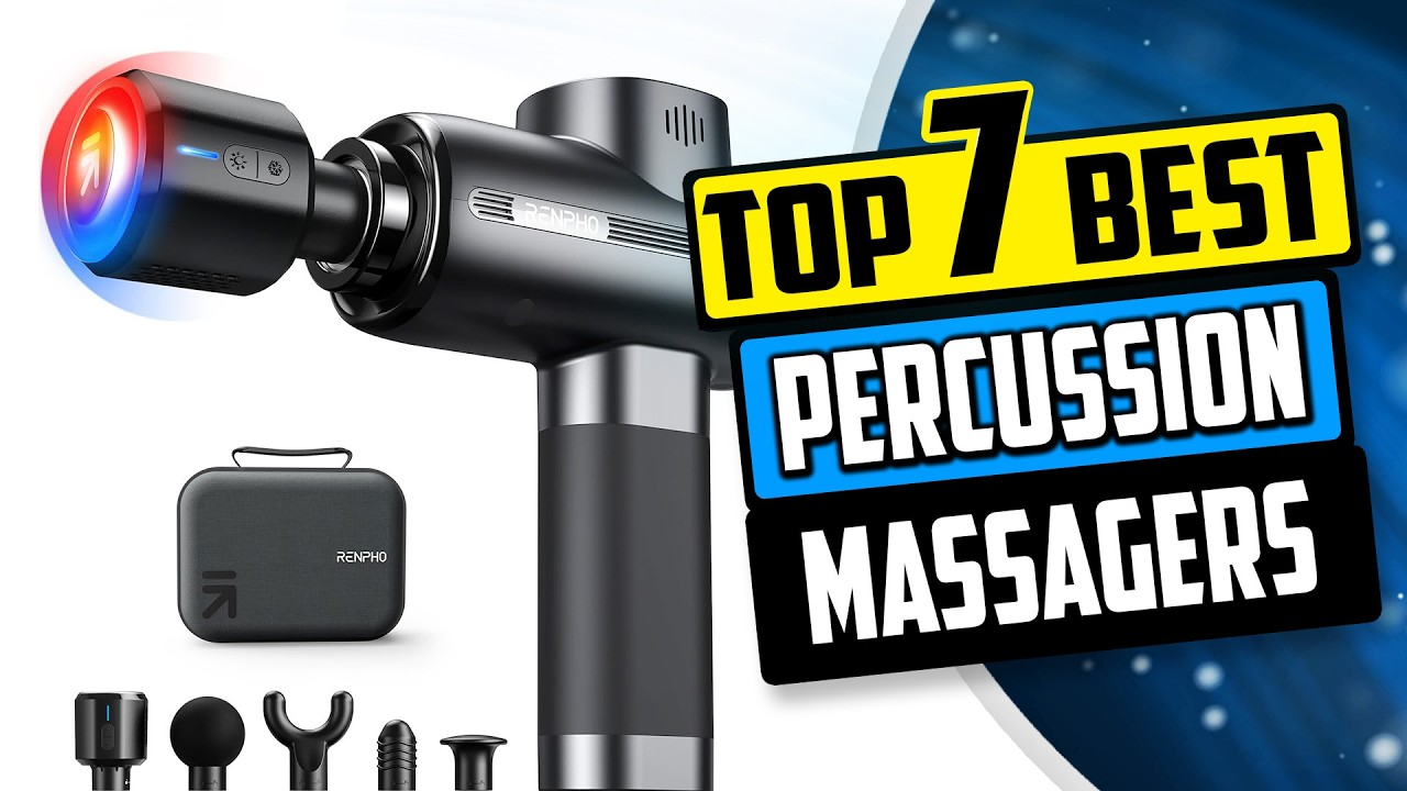 Best Percussion Massager | Top 7 Massage Gun Reviews [Buying Guide 2026]