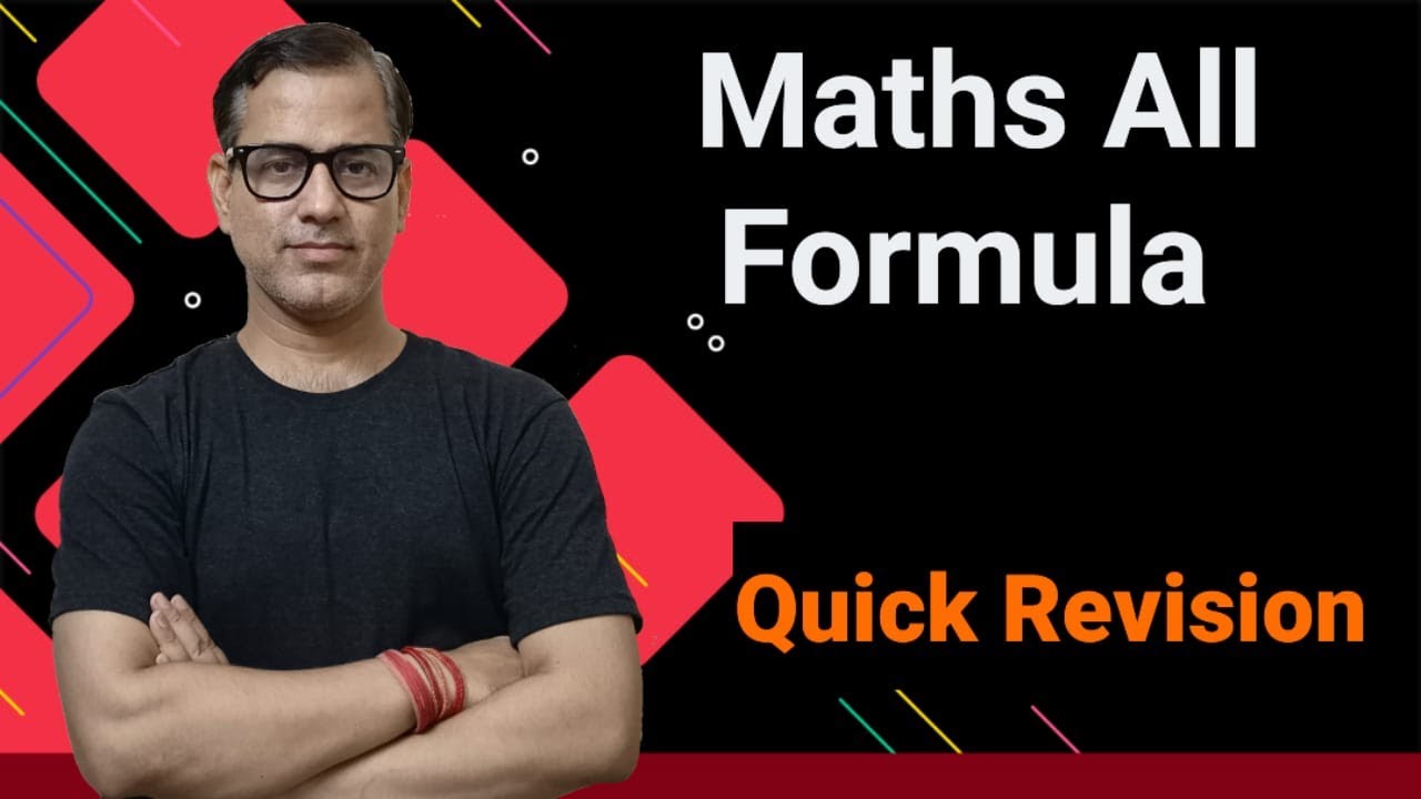 Maths Revision ICSE Class 10 | All Formulas Class 10 ICSE | @sirtarunrupani