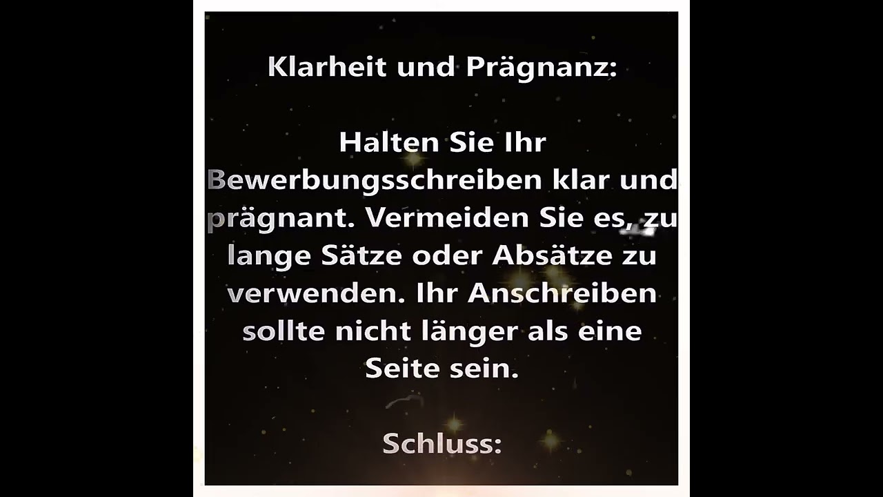 Stiller Podcast zum LESEN I Grundlagen der Bewerbung I Was muss man beachten