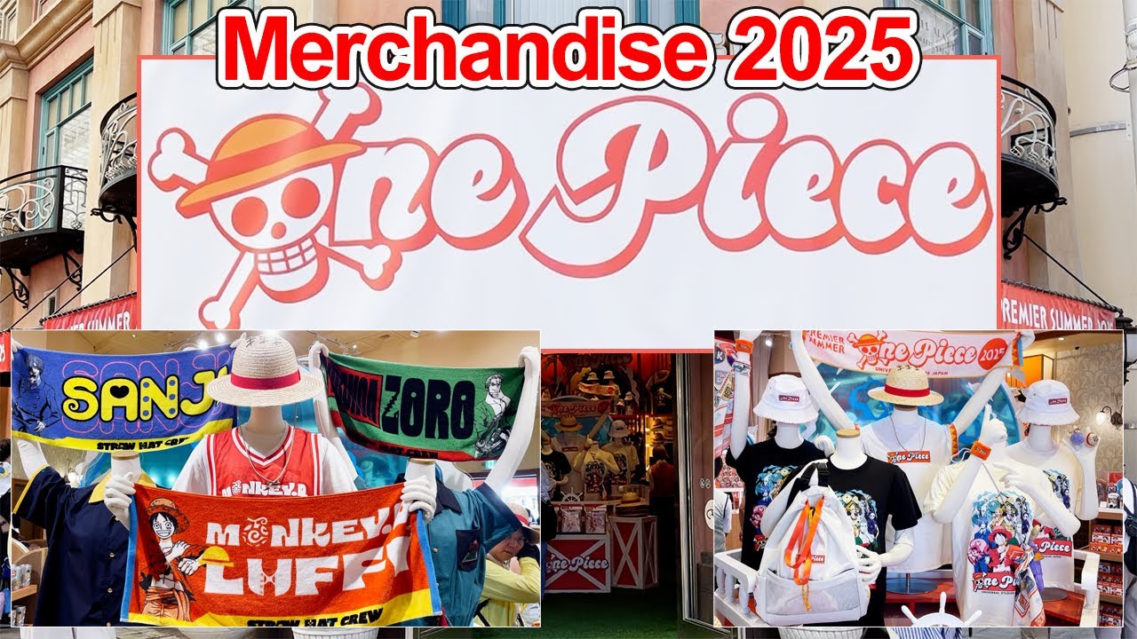 One Piece Merchandise 2025 at Universal Studios Japan