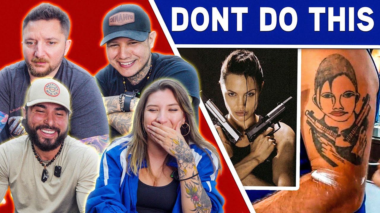 Tattoo Artists React to the WORST Tattoos EVER