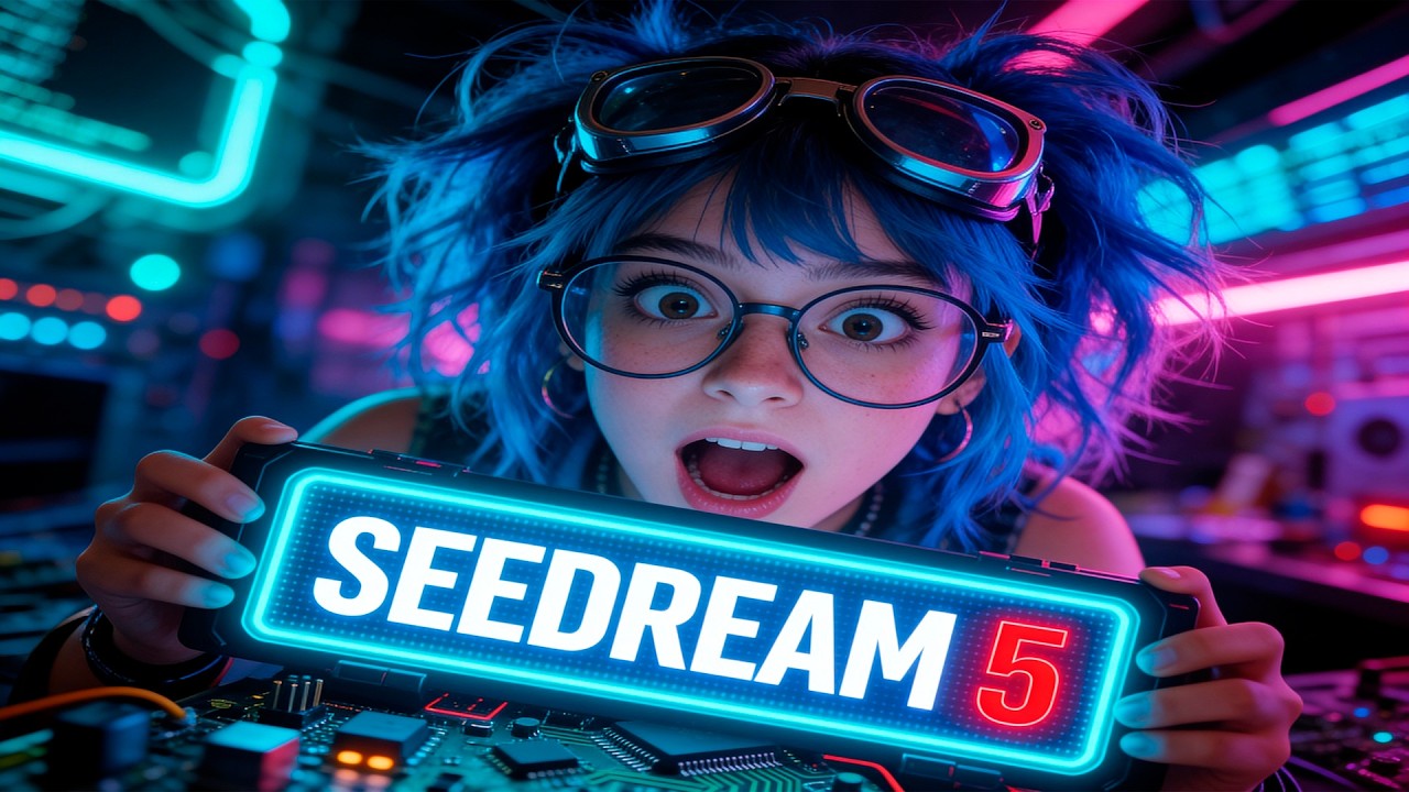 Seedream 5 acaba de cambiar TODO ahora usa Internet para crear imágenes