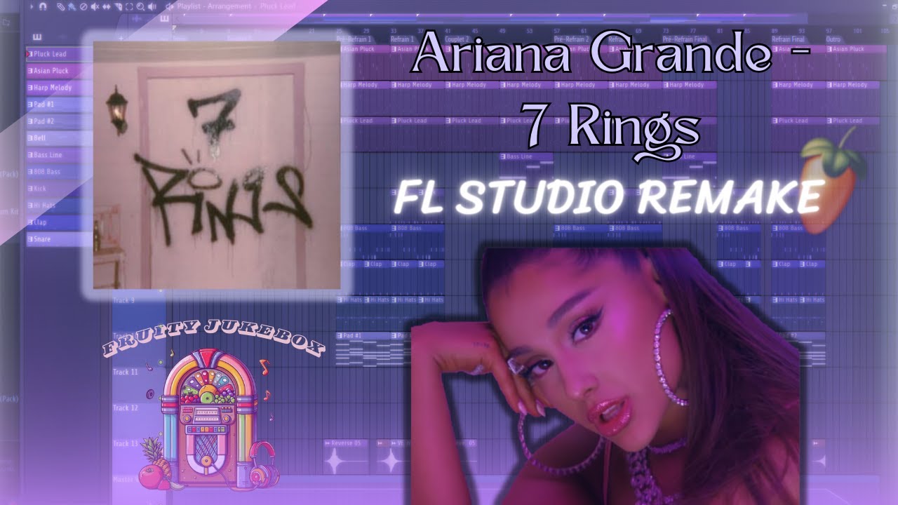Ariana Grande - 7 Rings (FL Studio Remake) | Instrumental 💍