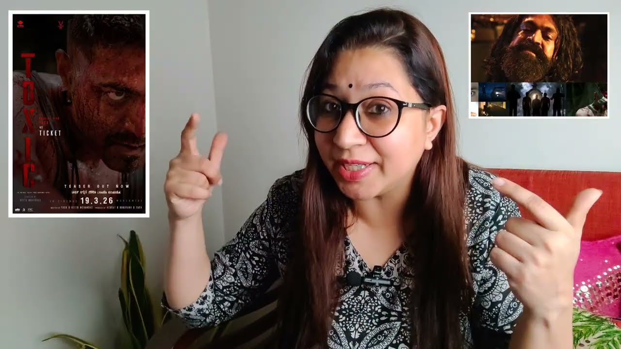 TOXIC POSTER REVIEW 🔥🔥🔥 || Toxic || Yash || Rocking Star Yash || Toxic The Movie