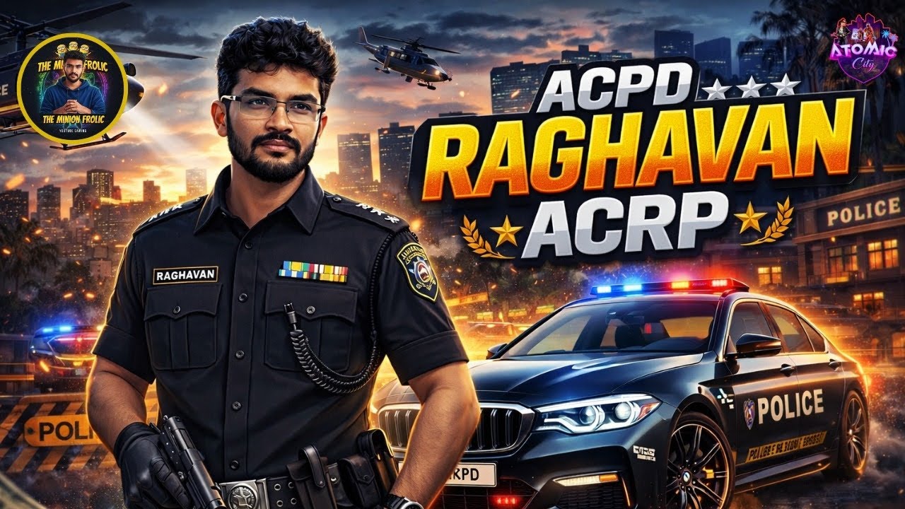 ACPD Mr.Raghavan - On-Duty | Atomic City Roleplay | Tamil Live Streaming